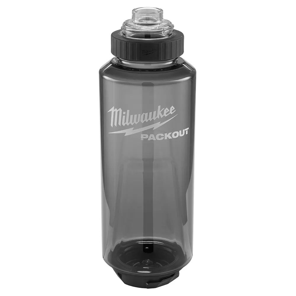 MILWAUKEE PACKOUT™ 1420ml (48oz) Plastic Bottle - Black 48228373B