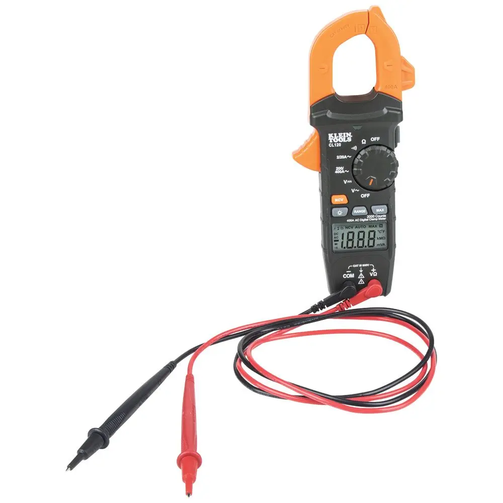 KLEIN 600V CAT4 400A AC/DC Digital Clamp Meter A-CL110