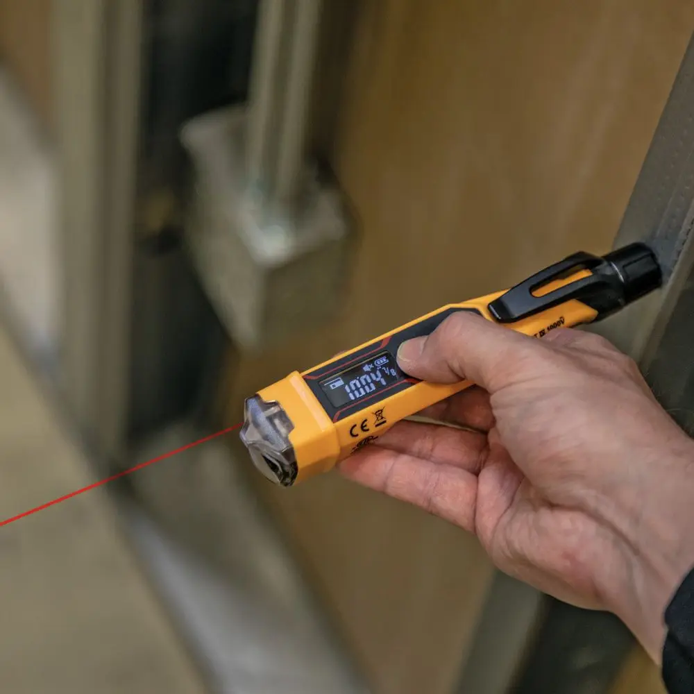 KLEIN 12-1000V Voltage Detector CATIV w. 20m Laser Distance Meter  ANCVT6