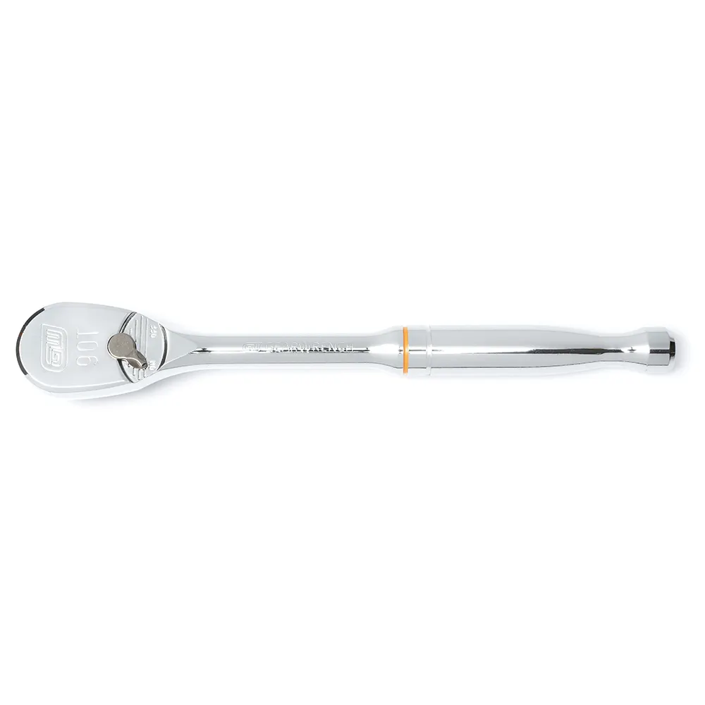 GEARWRENCH 213mm 3/8inch Drive 90 Tooth Full Polish Teardrop Ratchet 81211T