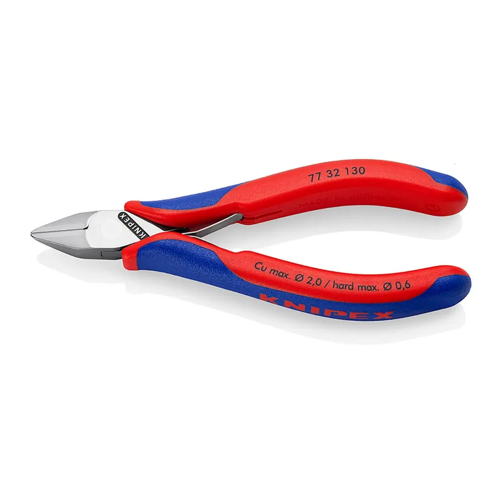 KNIPEX 130mm Electronics Diagonal Cutter 7732130