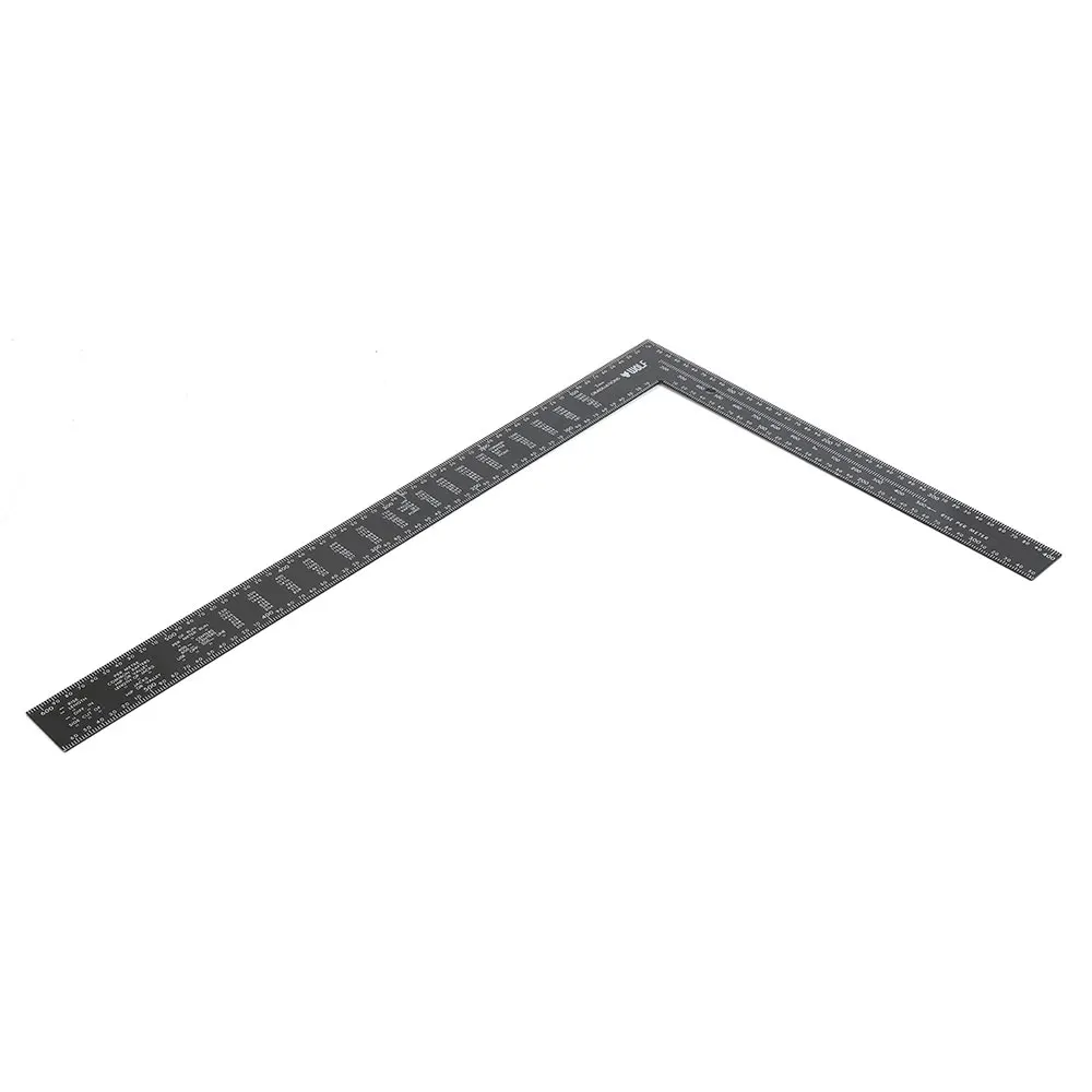 WOLF 600mm x 400mm Roofing Square - Black WRSBLK600