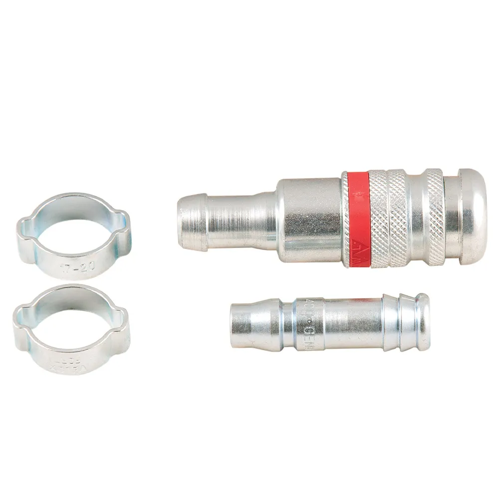 SONSBEEK AIR COUPLING NITTO KIT 4PC COUPLER / ADAPTOR 1/2inch & CLIPS