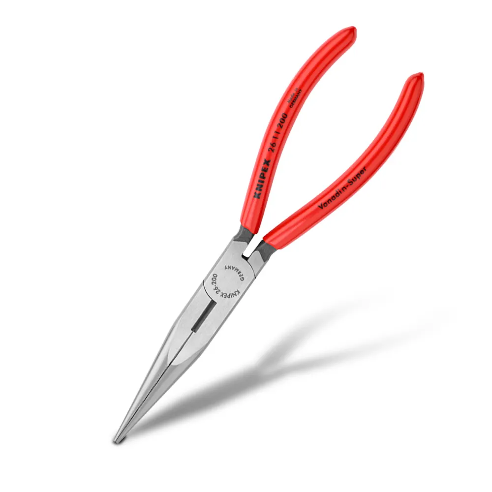 KNIPEX 200mm Snipe Nose Side Cutting Pliers 2611200SB