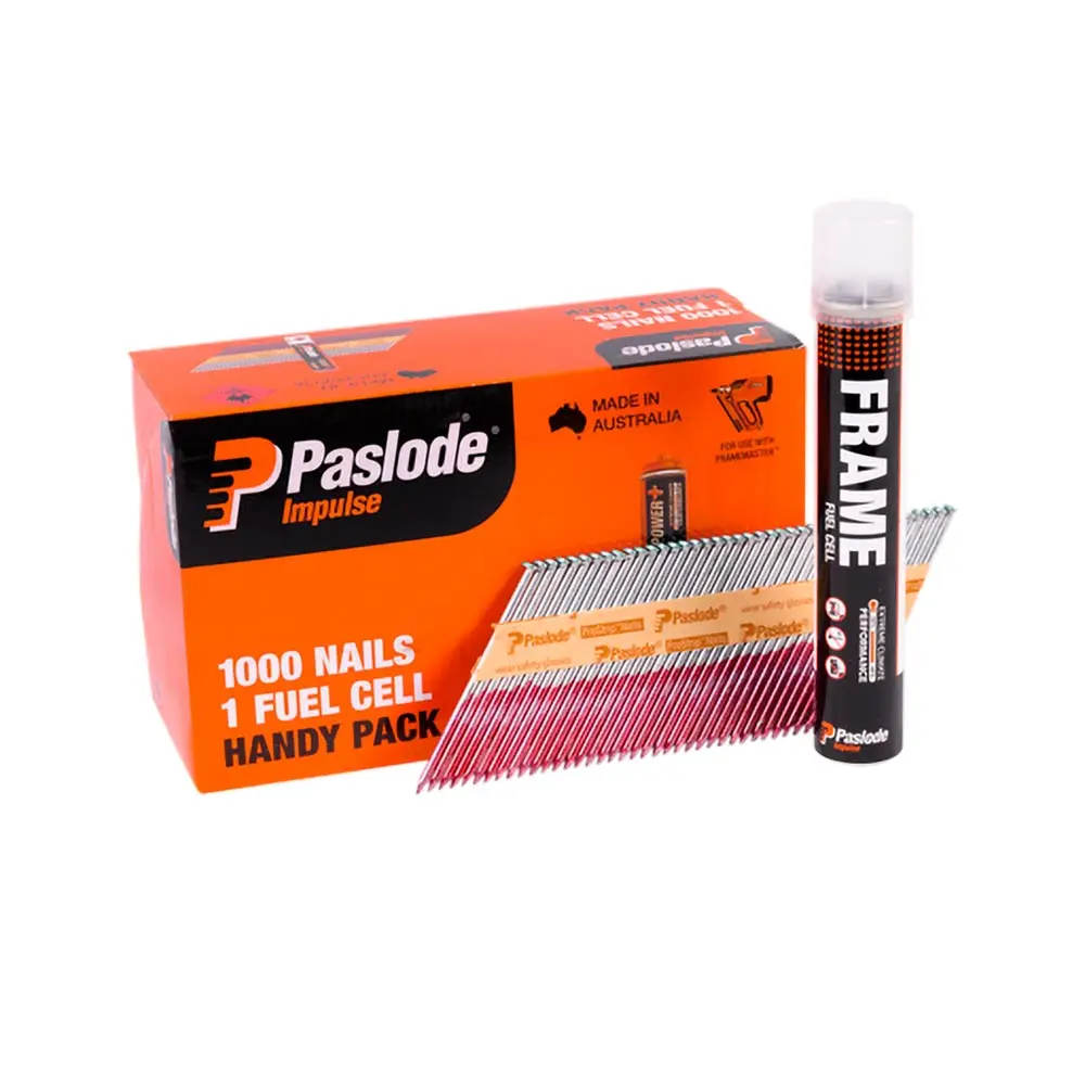 PASLODE 90mm Impulse Nails 1000 Pack B20571