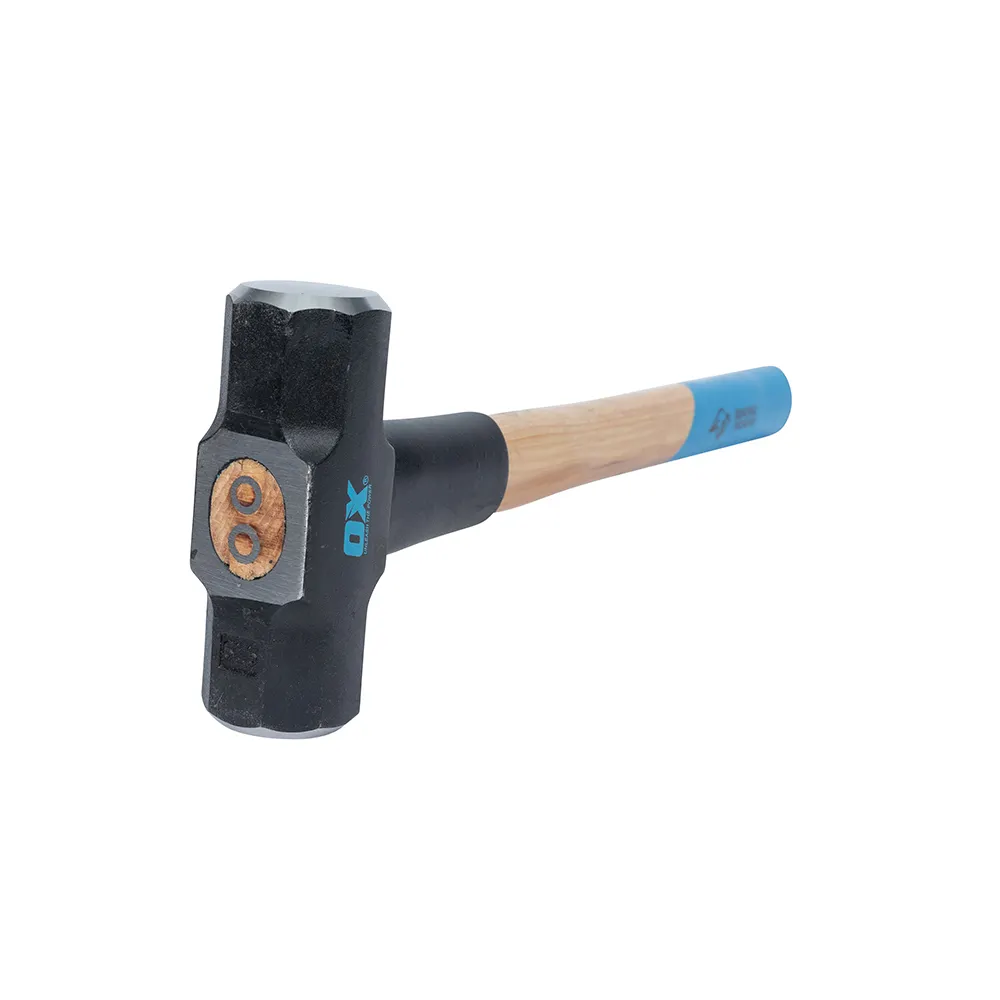 OX 6lb/2.7kg Sledge Rubber Guard Hammer Hickory Handle OX-P085906