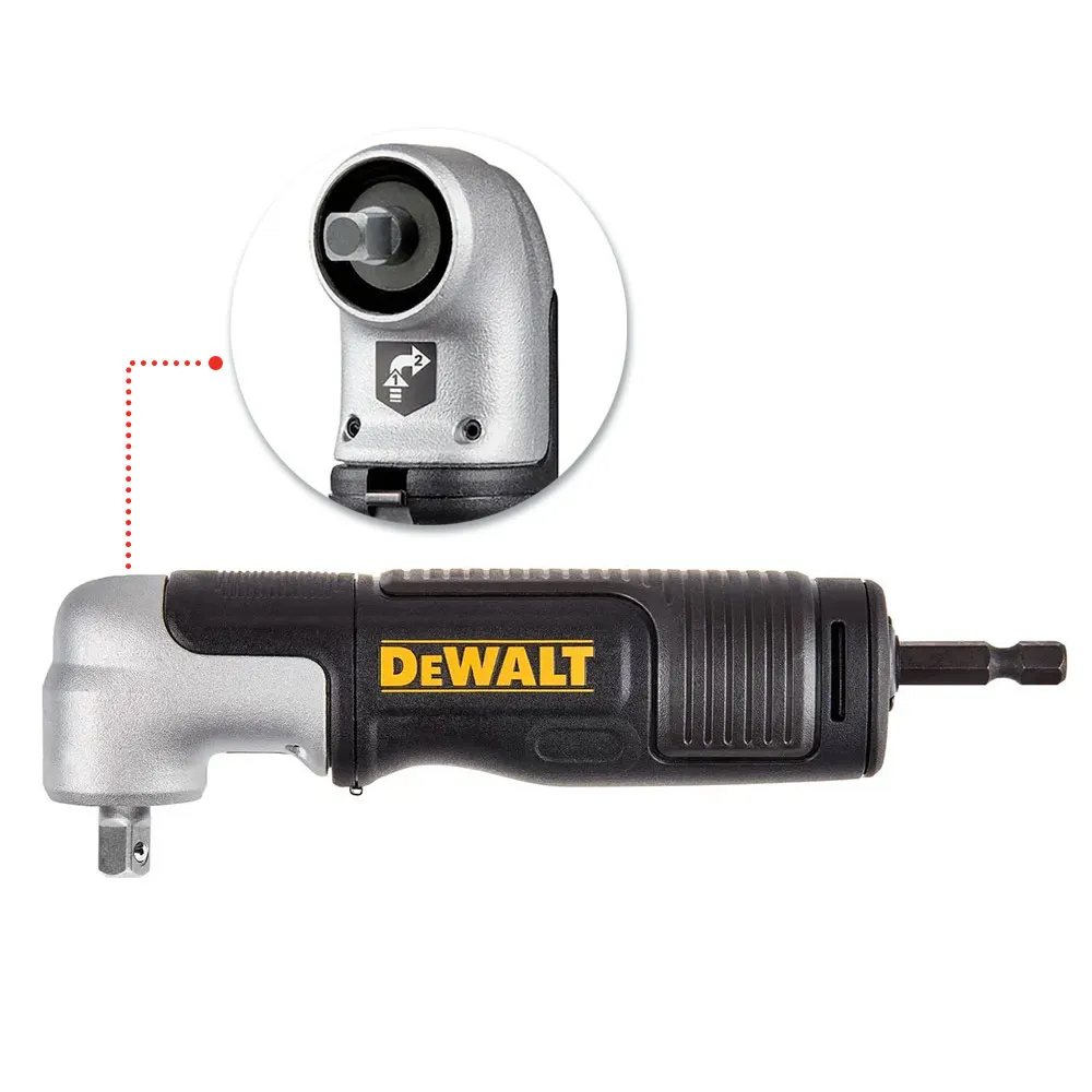 DEWALT 3/8" Right Angle Drill Attachment DWAMRA38FT