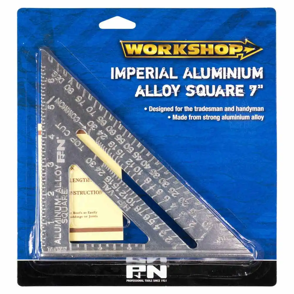 P&N 175mm Imperial Aluminium Rafter Square 267900175