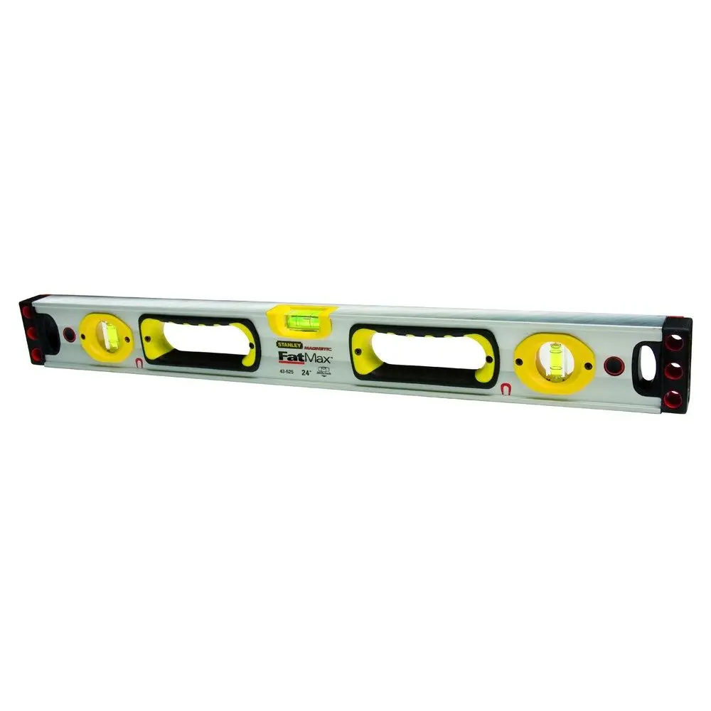 STANLEY FATMAX 1200mm 3 Vials Magnetic Box Spirit Level 43-549