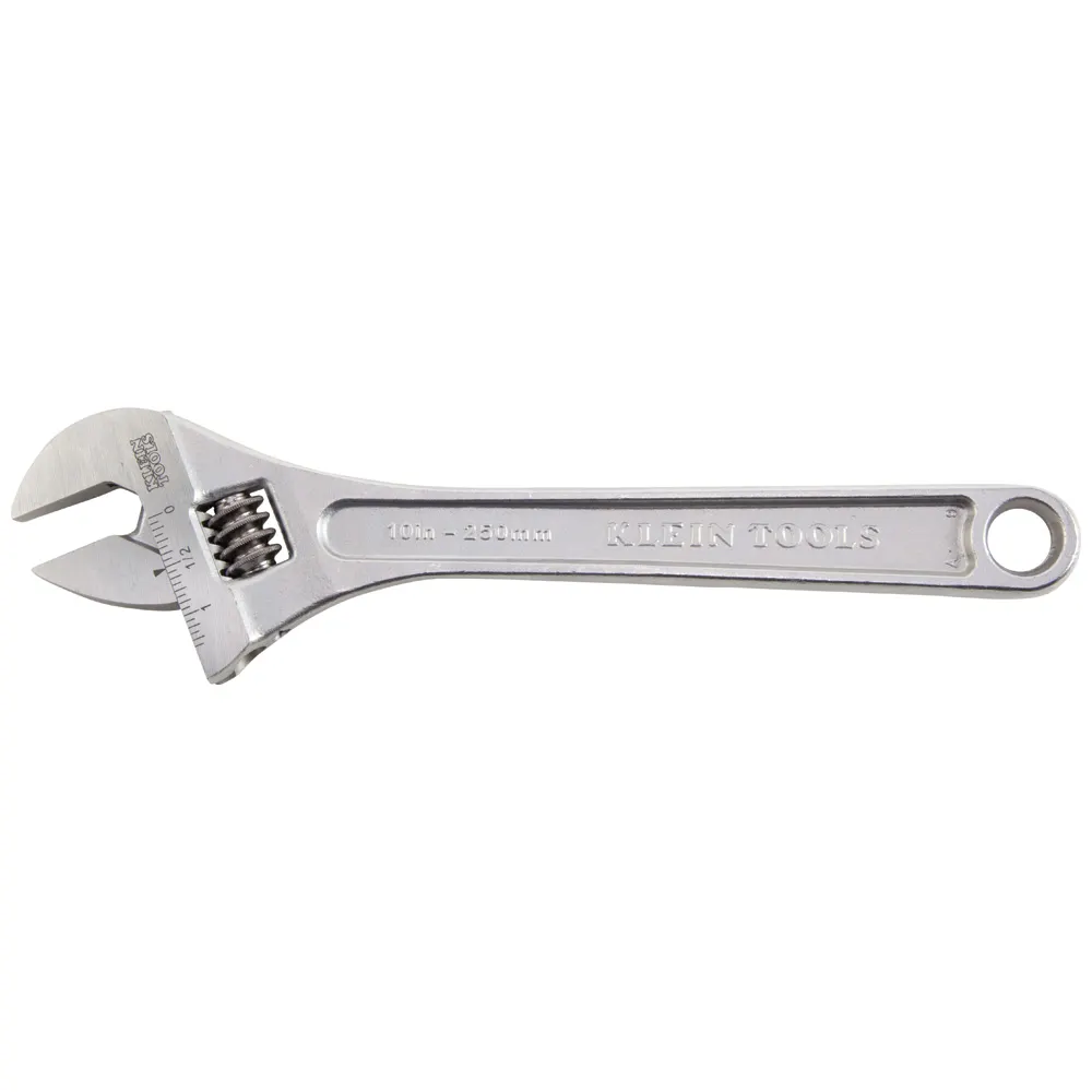 KLEIN 10inch Adjustable Wrench Extra-Capacity A-507-10