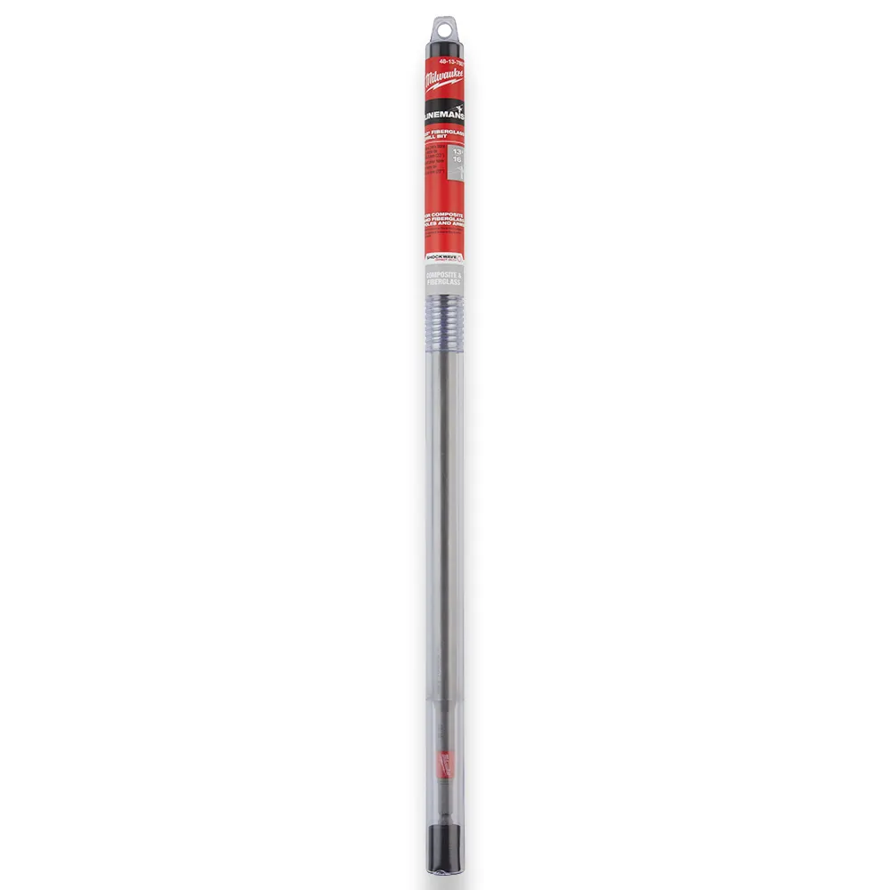 MILWAUKEE 13/16 x 22" SHOCKWAVE Impact Duty Lineman's Fiberglass Drill Bit 48137807