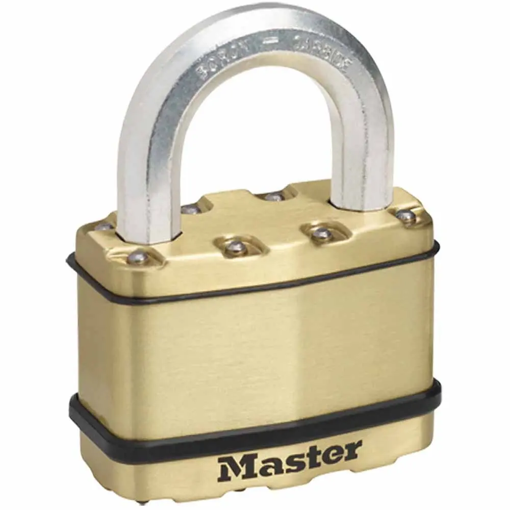 MASTER LOCK 50mm Excell Laminated Padlock - 2 Pack M5BTAU