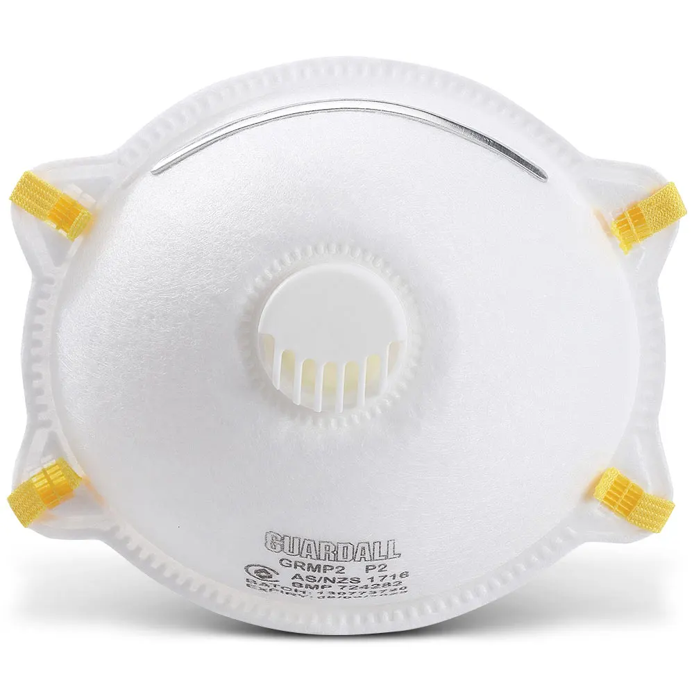 GUARDALL Disposable Respirator P2 w. Valve - 3 Pack GRMP2BL3