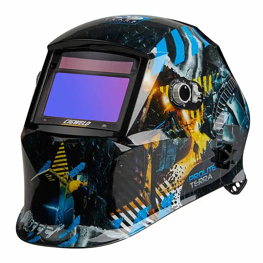 CIGWELD Prolite Terra 100 Year Anniversary Auto Dark Welding Helmet 454347
