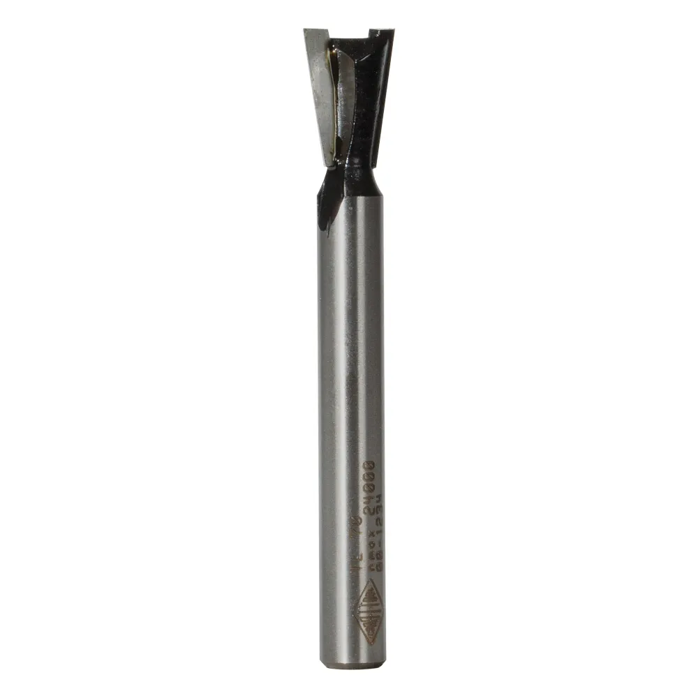 CARBITOOL Router Bit TCT Dovetail Bit 3/8inch -Diameter 1/4inch -Shank TL 70