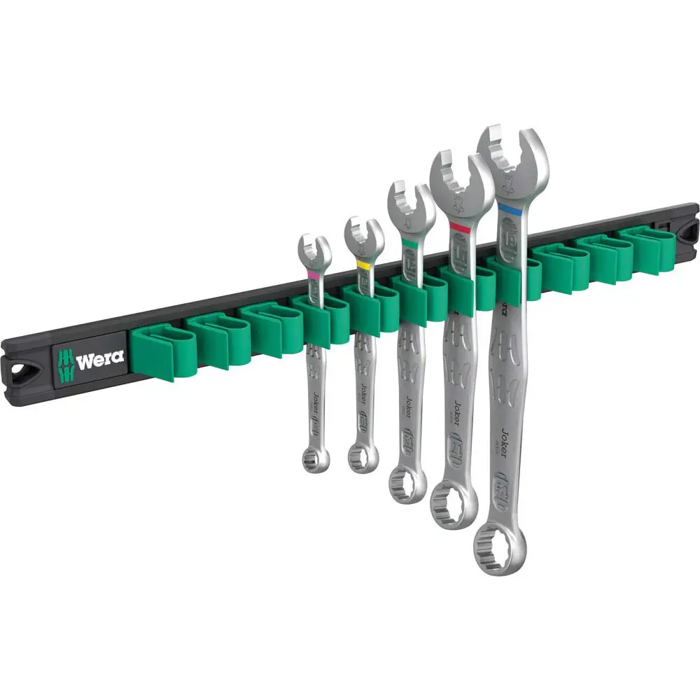 WERA R/OE With Rail Spanner Set - 5 Piece WER020234