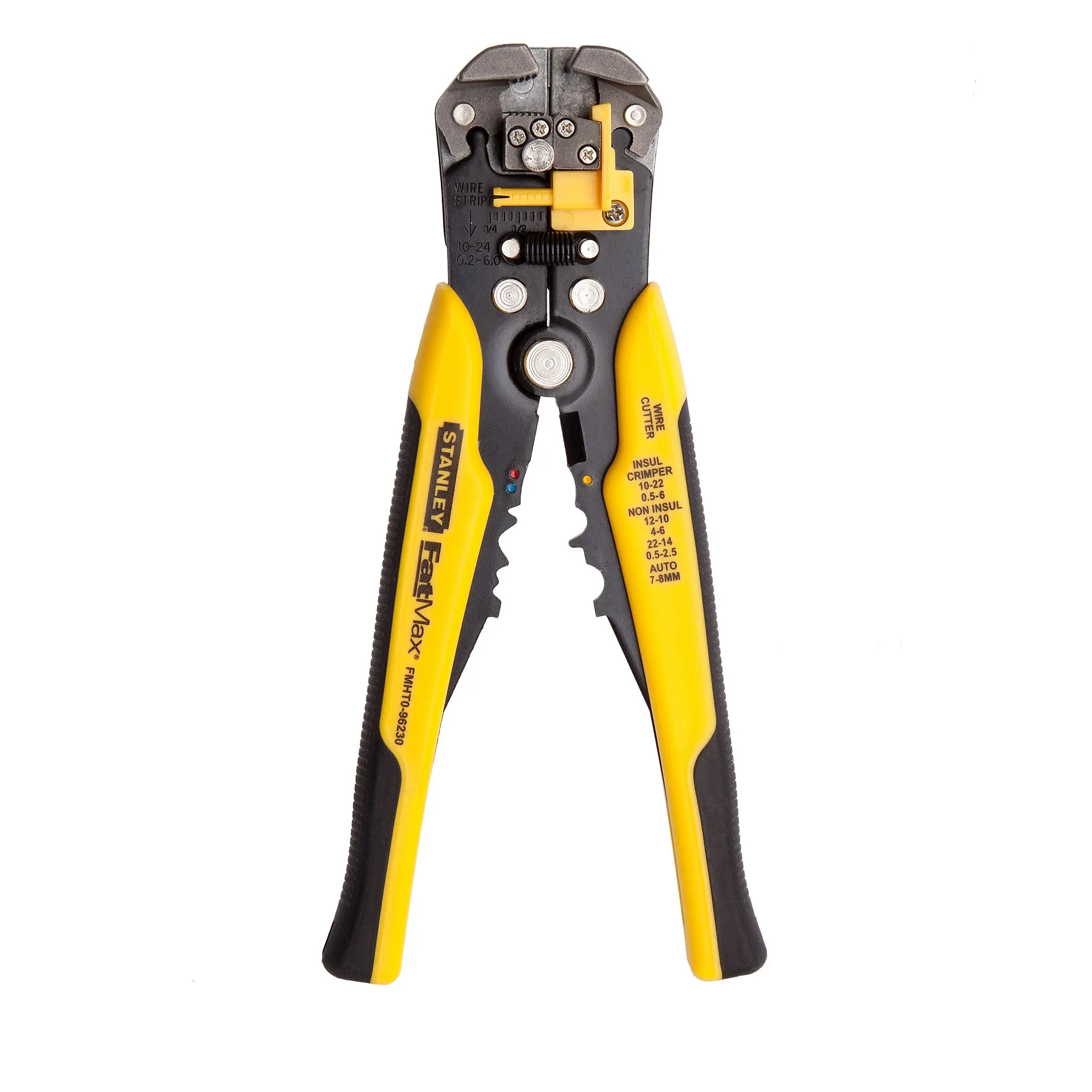 STANLEY FATMAX Self-Adjusting Wire Stripper Cutter & Crimper 0.2-6mm FMHTO-96230