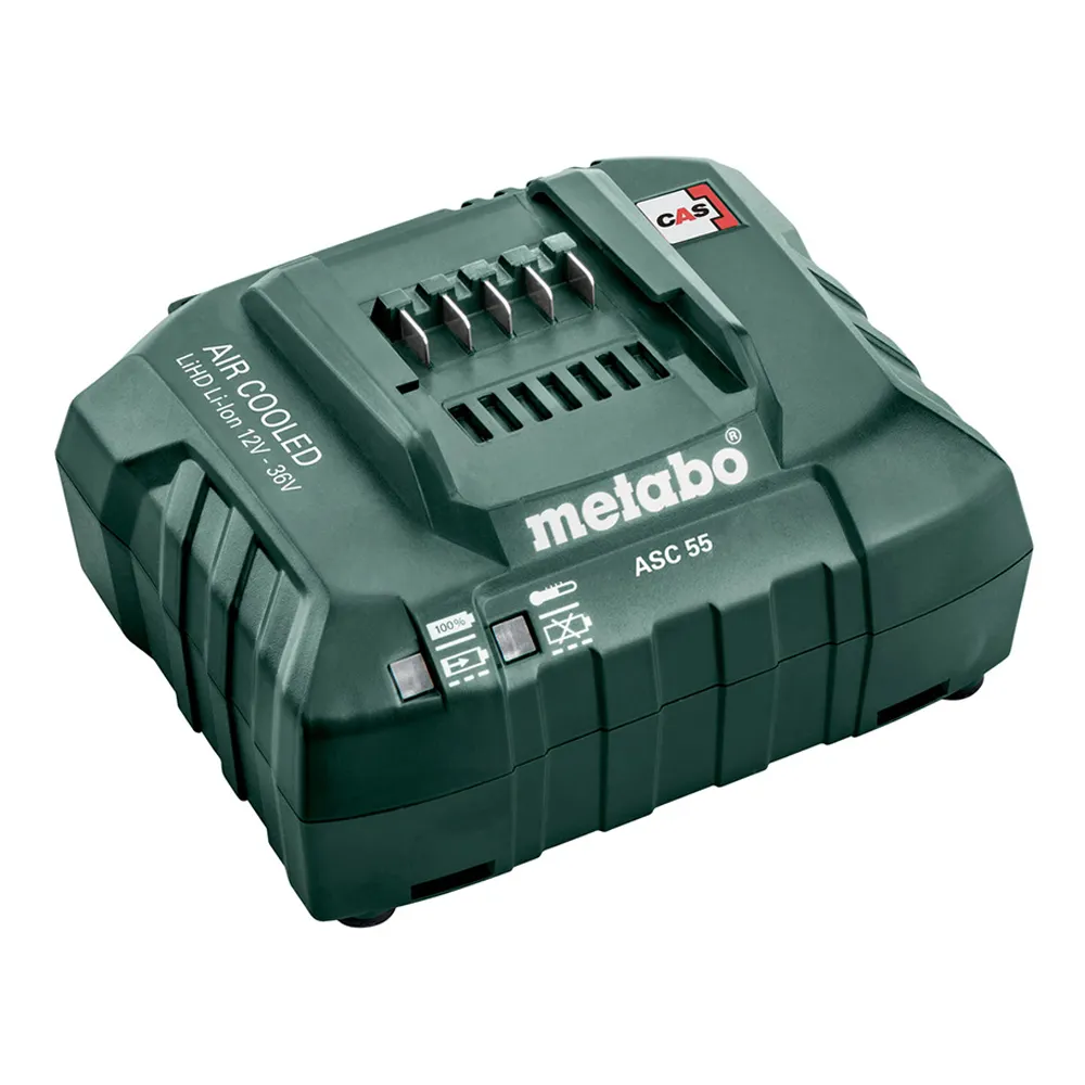 METABO 12-36V Air Cooled Battery Charger ASC55 627047000