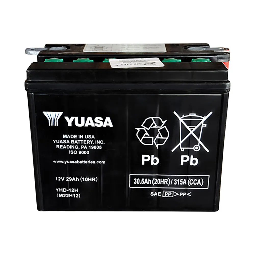 YUASA MOTORCYCLE YHD12 +3LAC Motorcycle Battery 155079