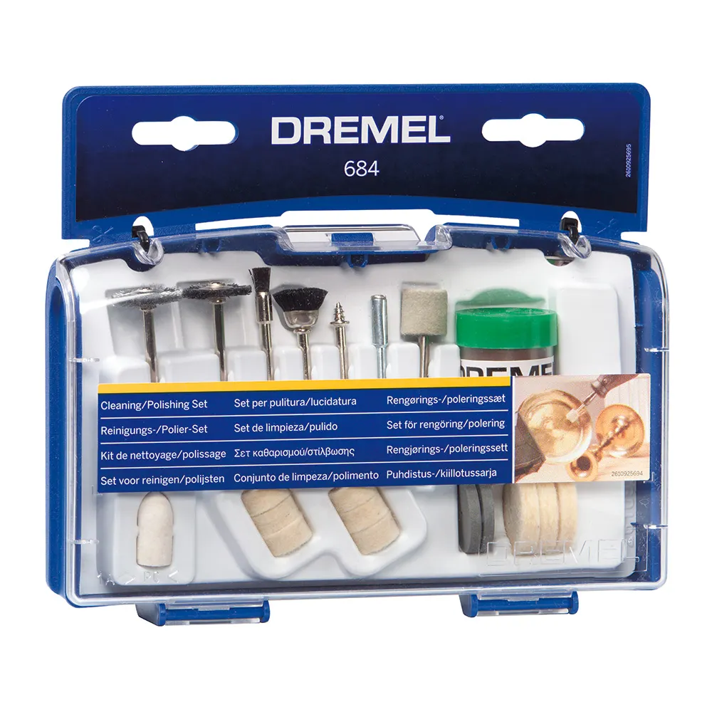DREMEL 684 Rotary Tool Accessory Set Cleaning/Polishing - 20 Piece
