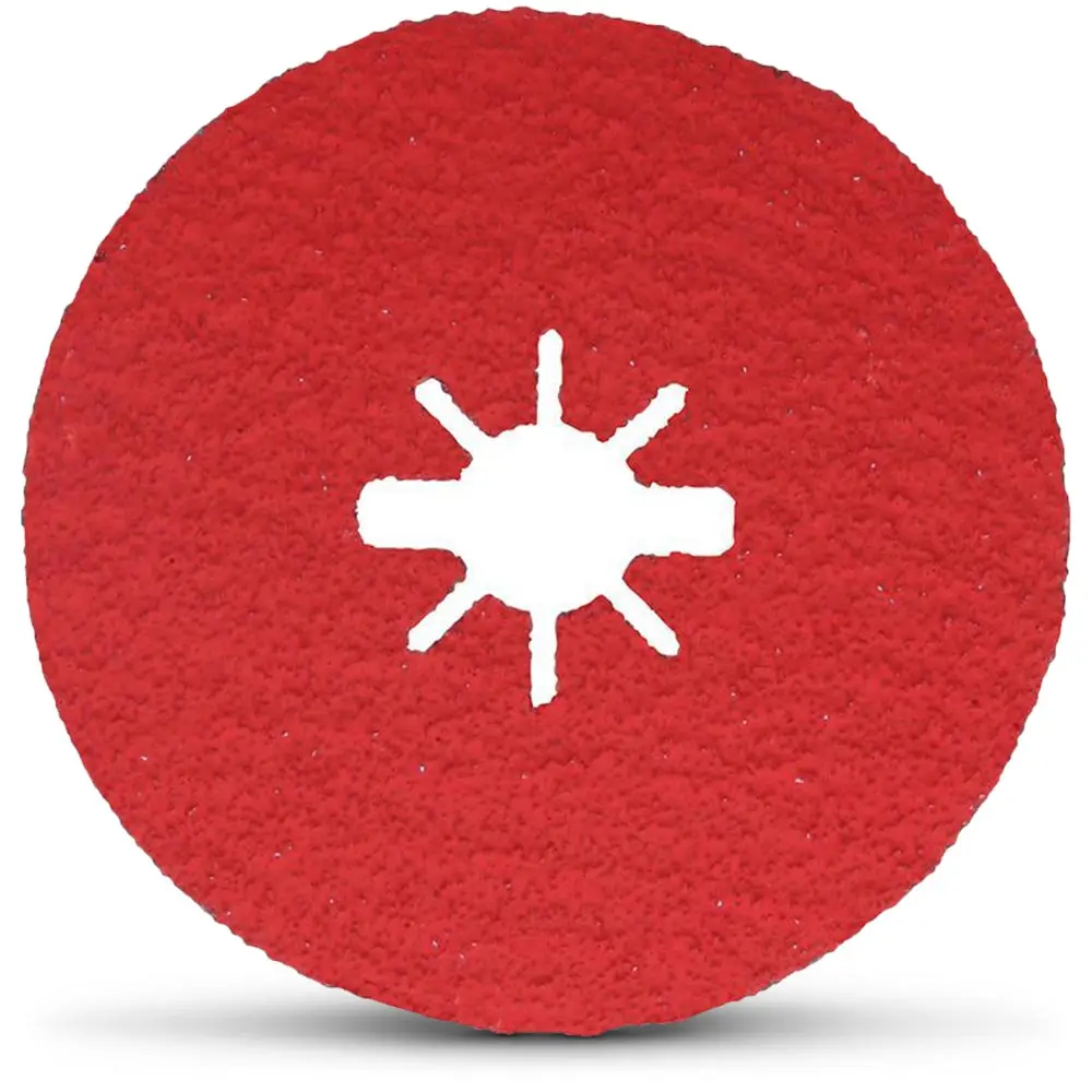 BOSCH X-LOCK 125mm 36-Grit Ceramic Fibre Disc - BEST for INOX+METAL