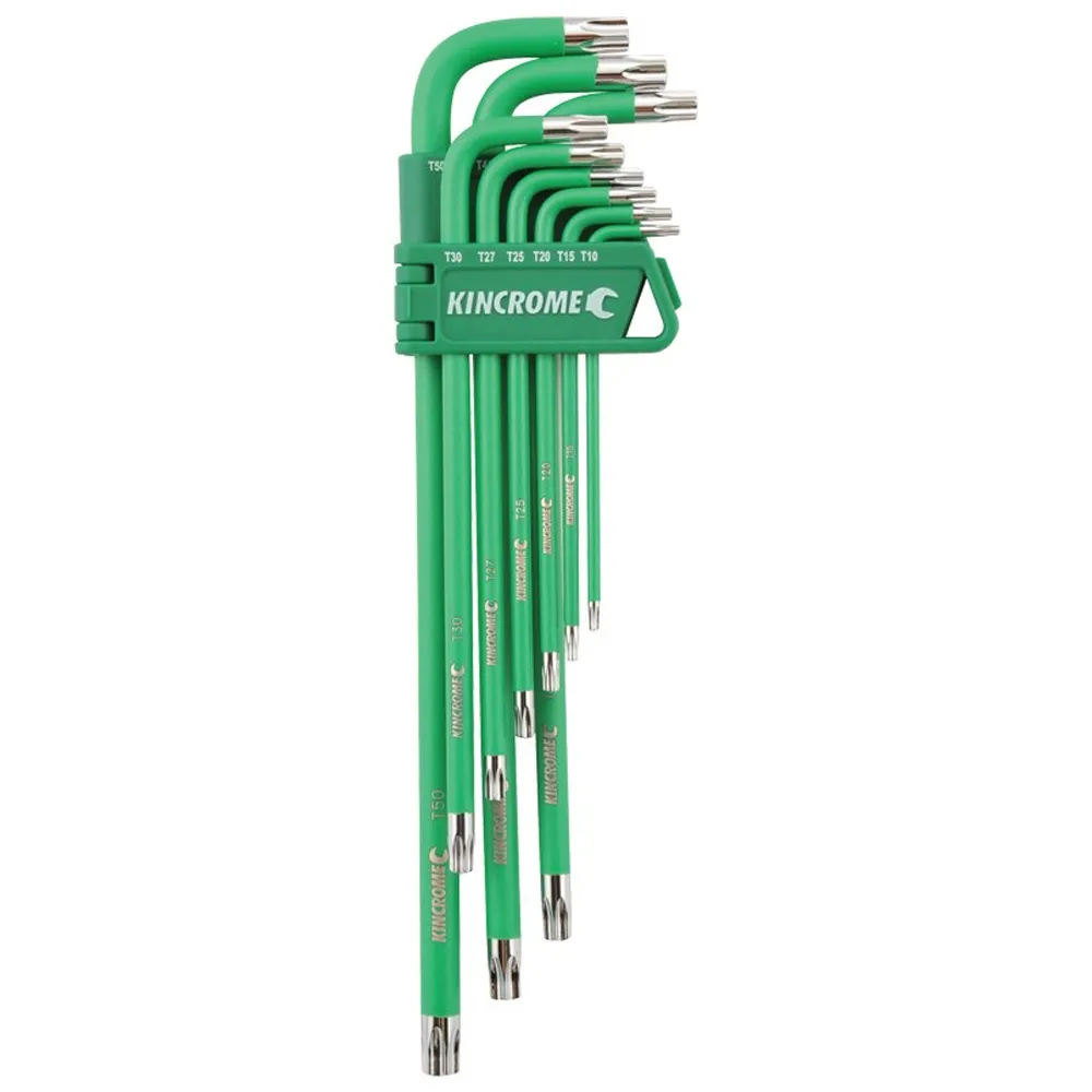 KINCROME TORX Key Set Long Series - 9 Piece K5009