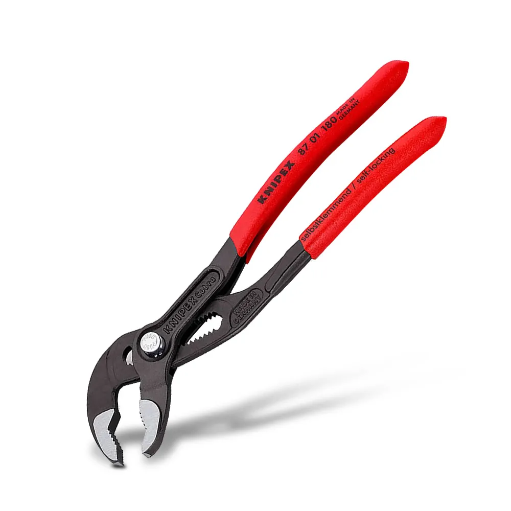 KNIPEX 180mm Cobra High-Tech Water Pump Pliers 8701180SB