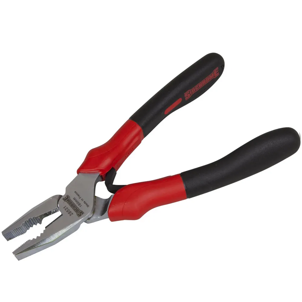 SIDCHROME 165mm Soft-Grip Combination Plier SCMT28536
