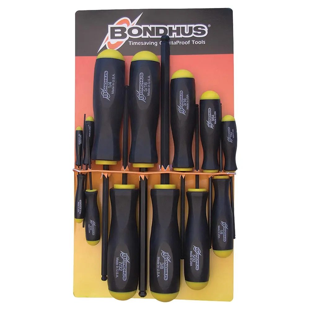 BONDHUS BONDHUS Set 13 Ball End Scrdvrs Inch BD10637