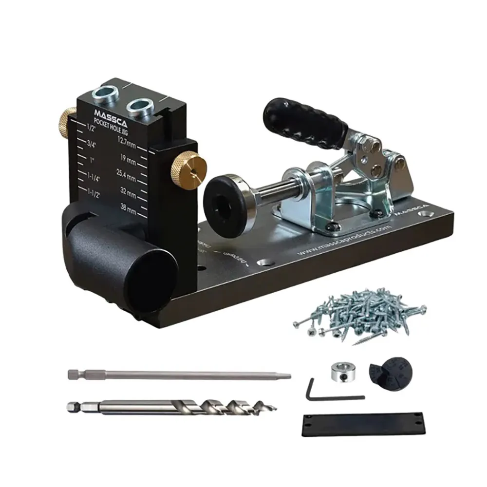 MASSCA M1 Aluminum Pocket Hole Jig System MASX0023P7LVR