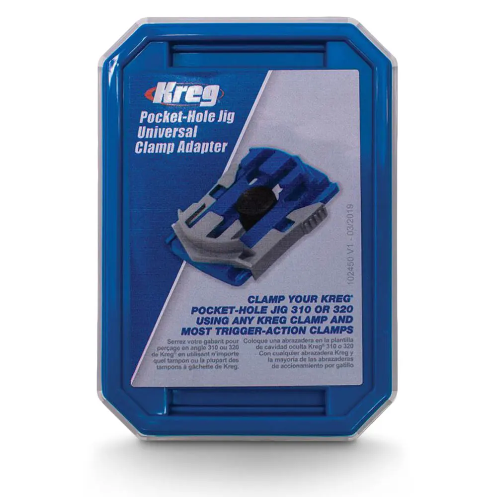 KREG Pocket-Hole Jig Universal Clamp Adapter Suits KREG 320 & 310 KR-KPHA150
