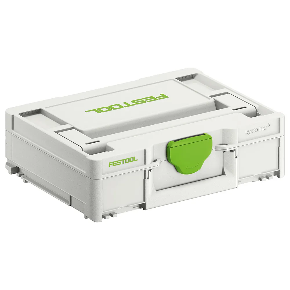 FESTOOL Systainer3 SYS 1 SYS3M112 Medium 112mm x 396mm Storage Box 204840