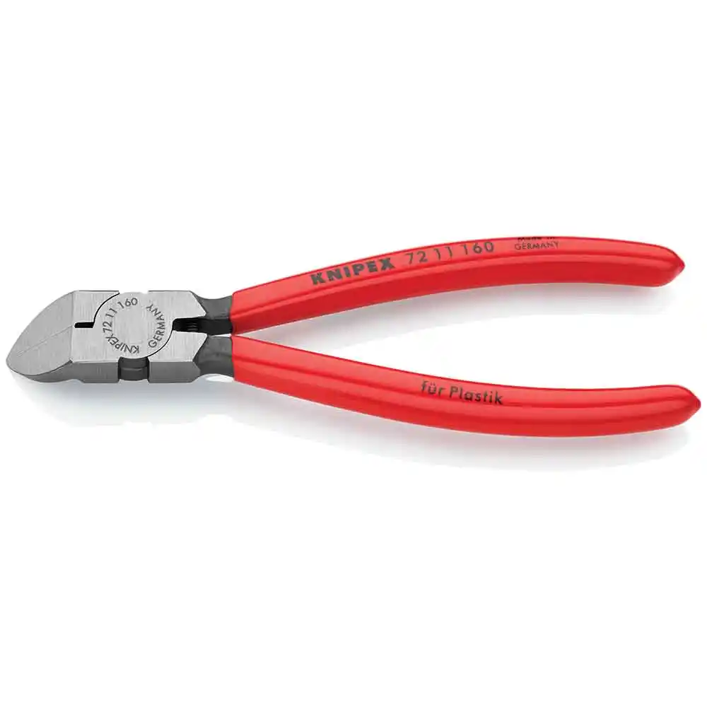 KNIPEX 160mm Diagonal Cutting Nippers 7211160SB
