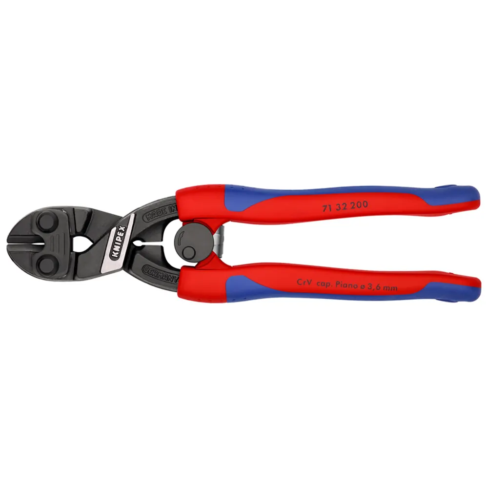 KNIPEX 200mm Compact Bolt Cutter 7132200SB