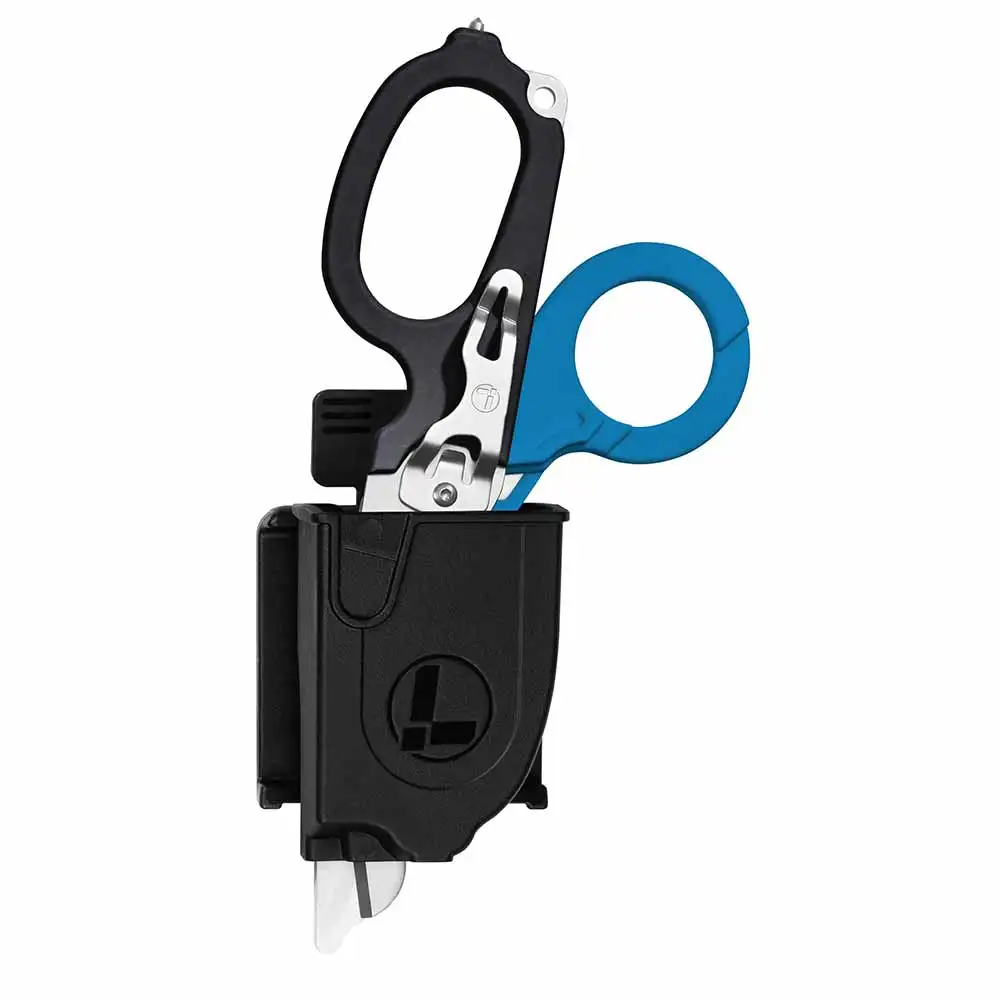LEATHERMAN INC 6 Built-In Ems Tools Blue/Black Handles - Box YL833066