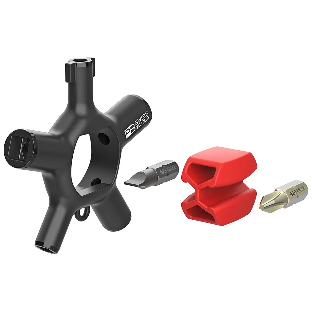 PB SWISS 9 in 1 Bit Holder, Universal Cabinet Key Control PB 900.V01 CN