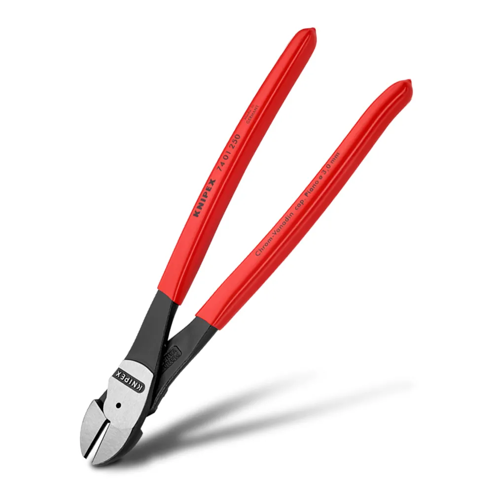KNIPEX 250mm High Leverage Diagonal Cutter 7401250SB