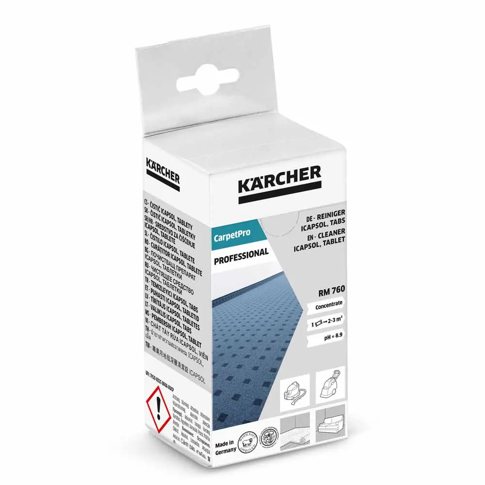 KARCHER CarpetPro Cleaner iCapsol Tablet RM 760 6.296-079.0