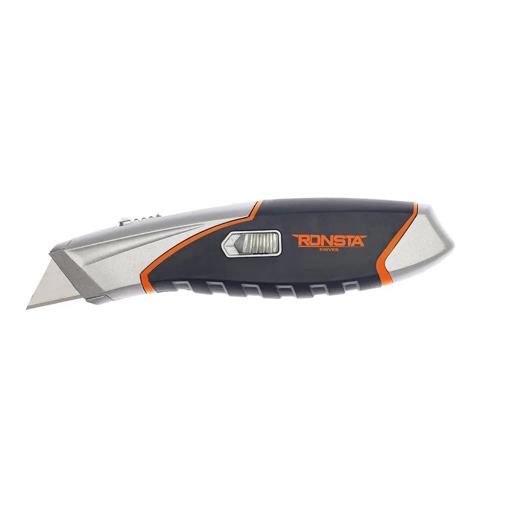 RONSTA Auto-Retractable Utility Knife w/ Ergonomic Grip KS003