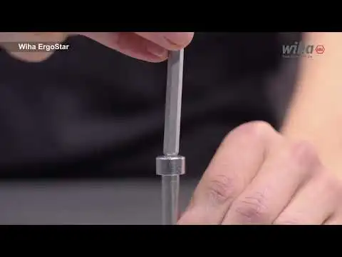 WIHA EGROSTAR 9 Piece Ballpoint Magicring Metric Hex Key Set 43851