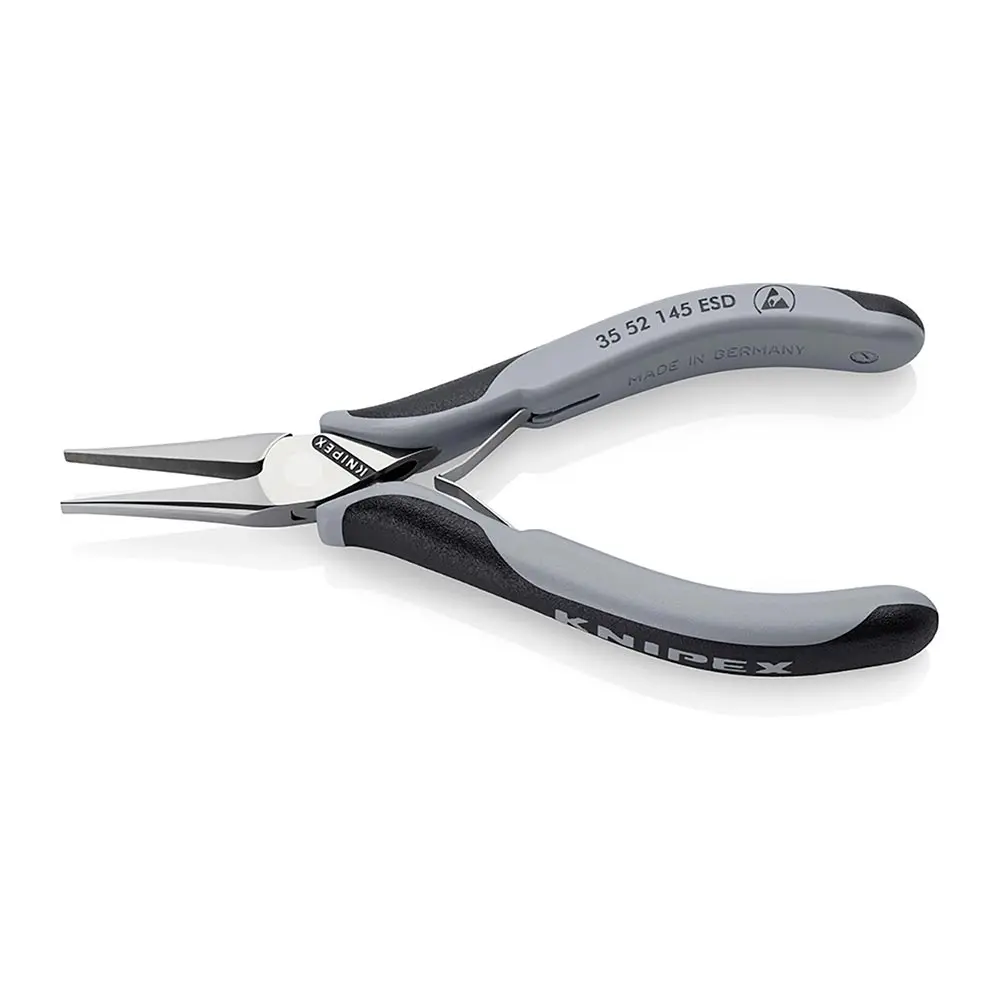 KNIPEX ESD 145mm Electrical Long Nose Pliers 3552145ESD