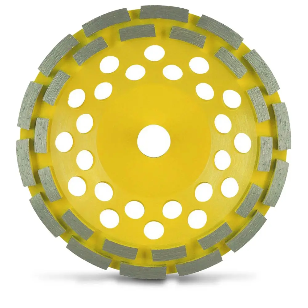 FLEXOVIT 180mm Diamond Grinding Cup Double Row