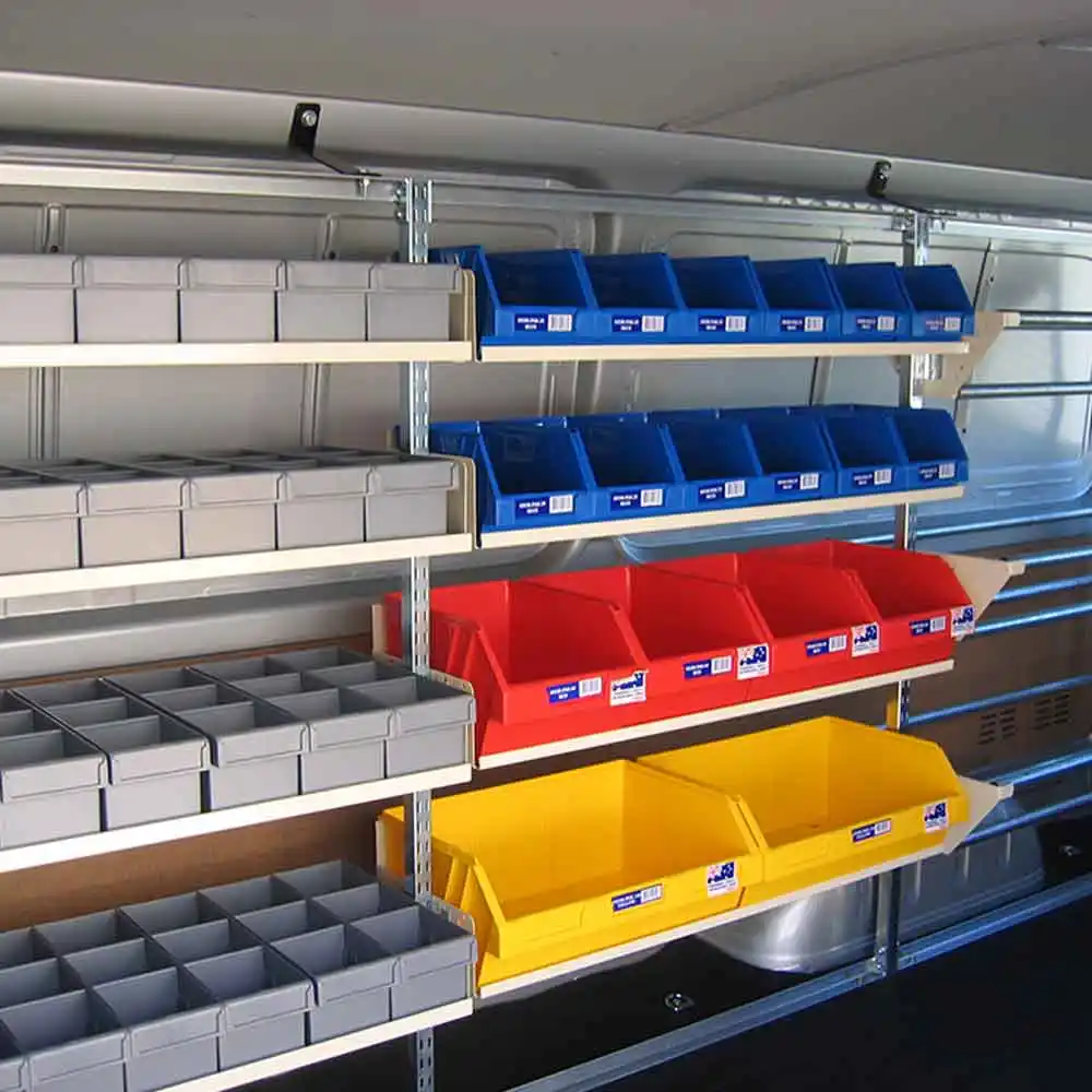 FISCHER Stor-Pak Storage Bin 240 Red 1H-065R