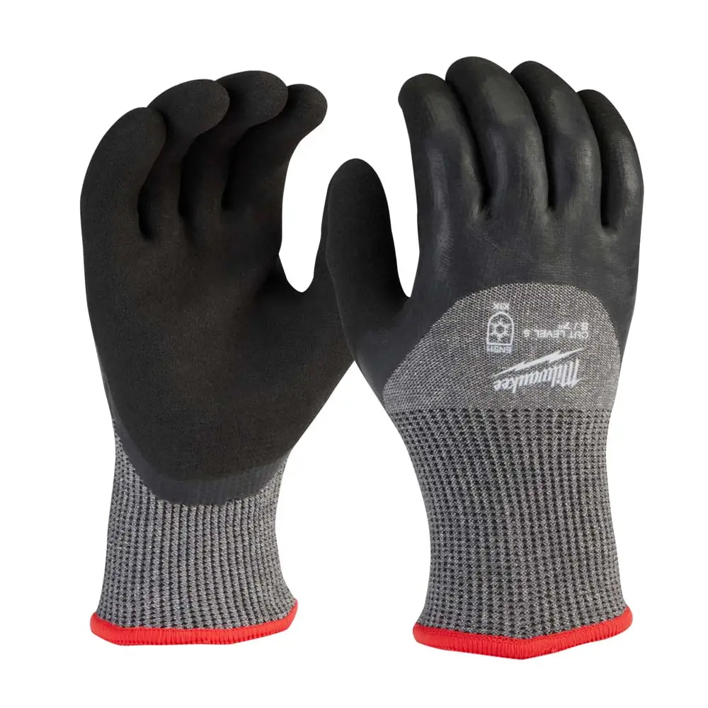 MILWAUKEE Winter Insulated Gloves Cut 5(E) 48737950
