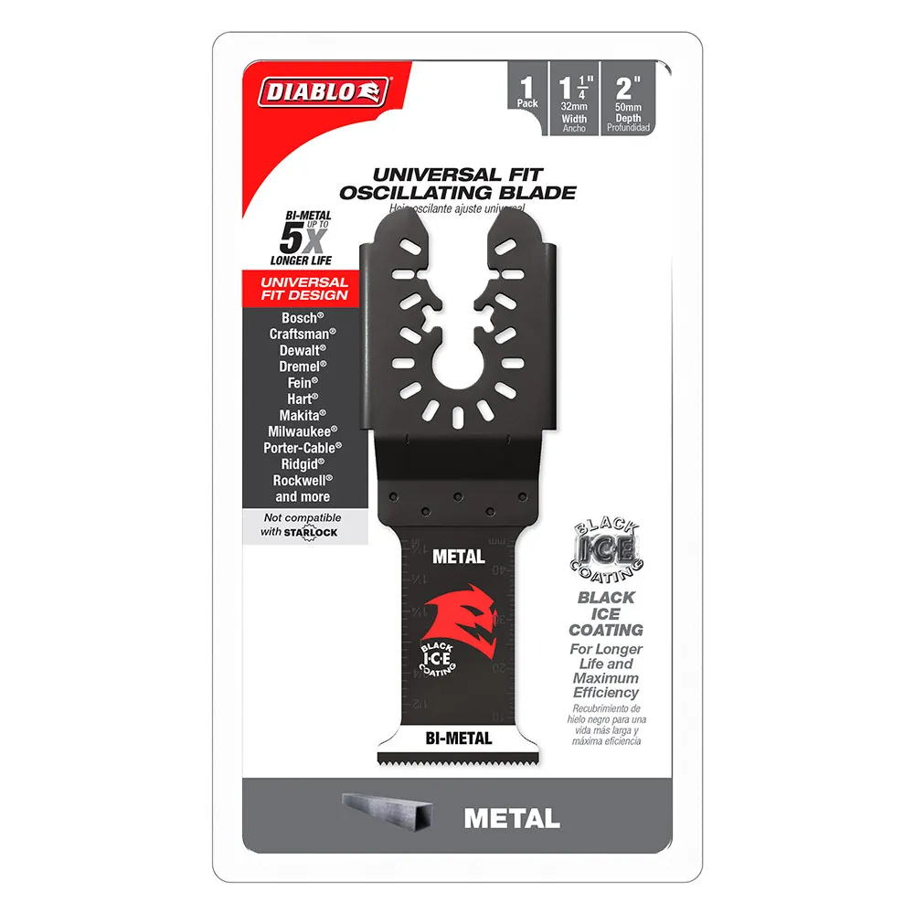 DIABLO 32mm Universal Fit Bi-Metal Multi-Tool Blade For Metal 2608F02286
