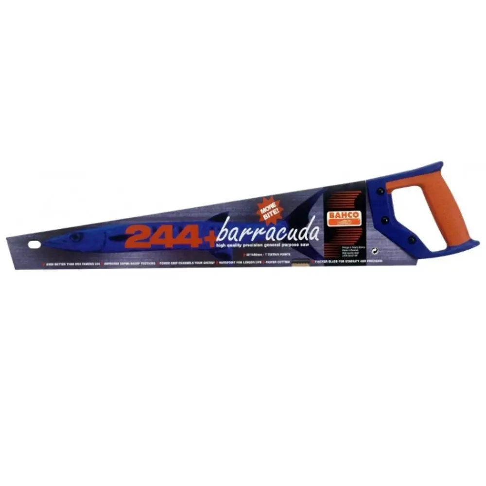 BAHCO HANDSAW, 500MM, ADJUSTABLE BLADE, MEDIUM COARSE WOOD, 7/8 TPI 244P20U7HP