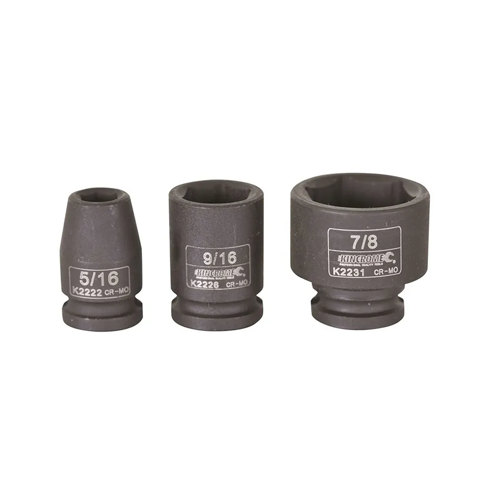KINCROME 1/2 x 3/8inch Drive Impact Socket K2225