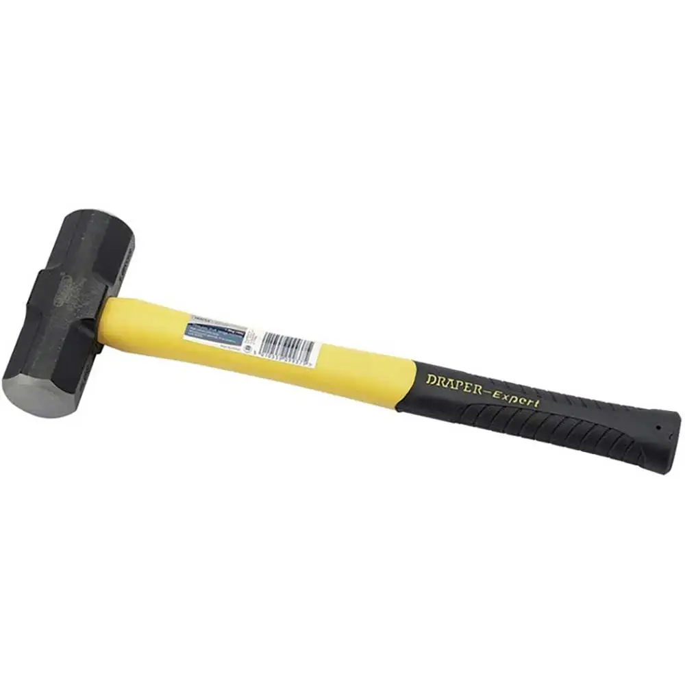 DRAPER 440mm 4LB/1.8KG Fibreglass Rubber Grip Club Hammer 09937