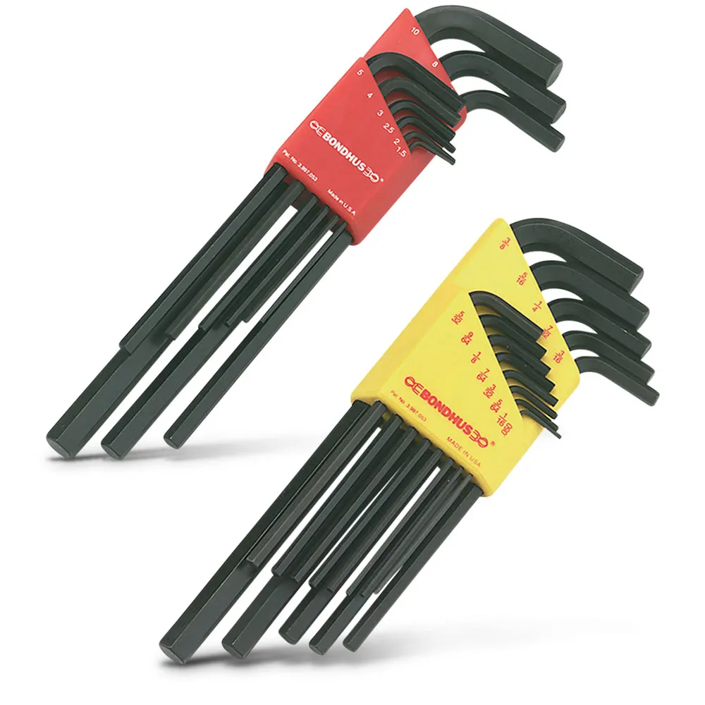 BONDHUS AF/Metric Hex Key Set BD22199