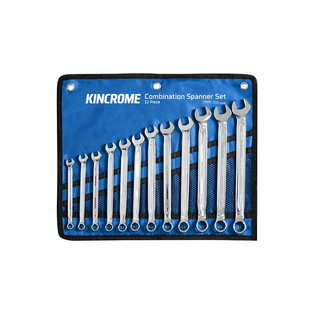 KINCROME 8-19mm Combination Spanner Set K3181